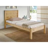 Seconique Barton Waxed Pine Wooden Bed Frame - 4ft6 Double