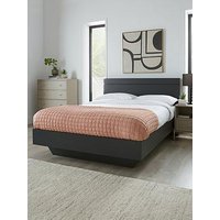 Very Home Hava Bed With Mattress Options (Buy & Save!) - Bed Frame With Microquilt Mattress