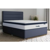 Coolflex� Lux Ortho Pocket Mattress + Premium Divan Bed, Cream, 2 Drawer, Double