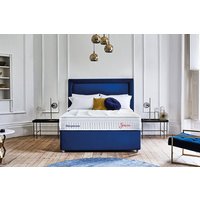 Sleepeezee Jessica 1800 Mattress + Premium Divan Bed, Putty Beige, 2 Drawers, Super King