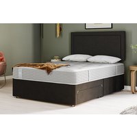 Sealy Ortho Plus Bronze Mattress + Premium Divan Bed, Cream, 2 Drawer, King Size