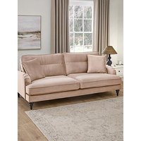 Very Home Victoria 4 Seater Fabric Sofa - Mink - Fsc&Reg; Certified