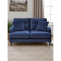 Very Home Victoria 2 Seater Fabric Sofa - Navy - Fsc&Reg; Certified