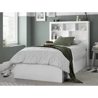 Bedmaster Oscar White Wooden Ottoman Bed Frame - 3ft Single