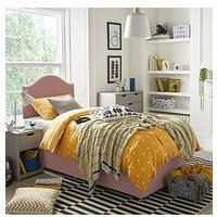 Shire Beds Kids Mattress, Divan Base And Headboard Bed Set - Pink - Fsc&Reg; Certified