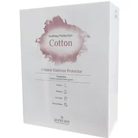 Purecare 2 in 1 Cool Cotton Waterproof Mattress Protector - 90 x 200 Euro IKEA Size