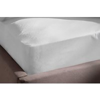 Silentnight Washed Cotton Rich Fitted Sheet, Double