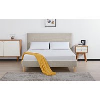 Novo Spencer Fabric Bed Frame, Superking