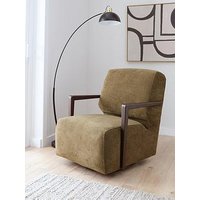Very Home Lyla Fabric Swivel Chair - Made To Order In The Uk