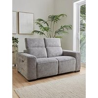 Very Home Venosa 2 Seater Power Recliner Fabric Sofa
